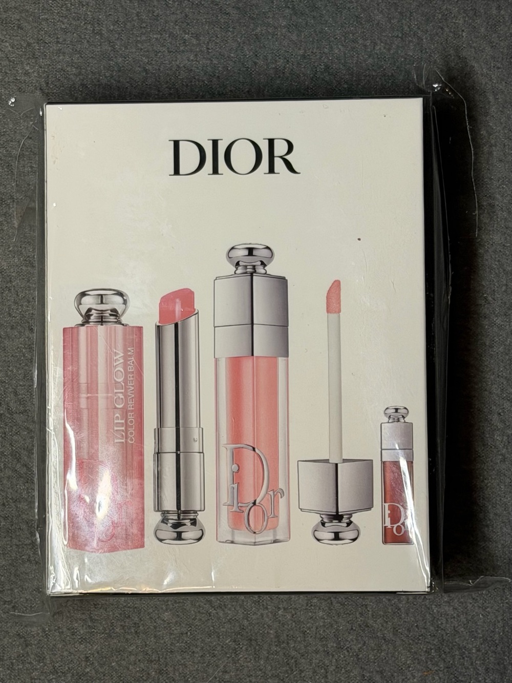 Dior Addict Natural Glow Lip Essentials 3 piece Set - Balm, Gloss & Gloss